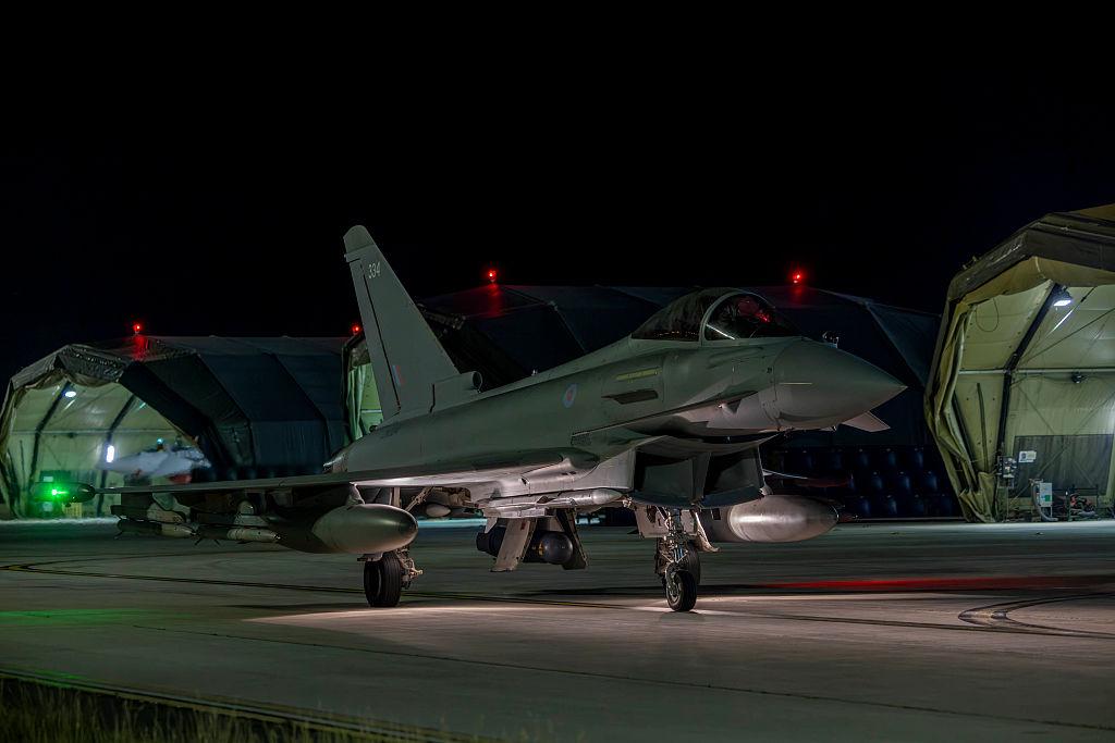 British Fighter Jets Shoot Down Russian Drones Over Ukraine